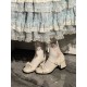 Dita Autumn Whispers Square Toe Mary Jane Shoes(Reservation/5 Colours/Full Payment Without Shipping)